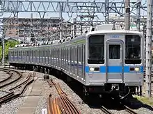 10030 series 6-car set 11652 in new colour scheme in May 2013