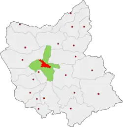 Location of Tabriz County in&nbsp;East&nbsp;Azerbaijan&nbsp;province