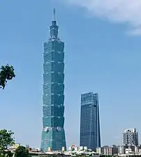 Image 31The Taipei 101 skyscraper in Taipei, Taiwan, which was the tallest building in the world from 2004 to 2010 (from Asian Century)