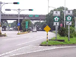 Freeway entrance