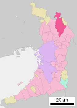 Location of Takatsuki