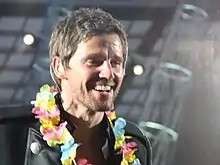 Orange on stage with Take That, Take That Presents: The Circus Live 2009 Tour
