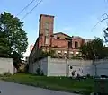 Former Baltic cotton factory building in Sitsi.