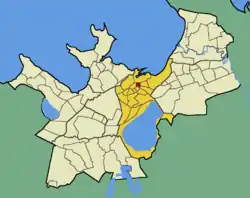 Kompassi within the district of Kesklinn (Midtown).
