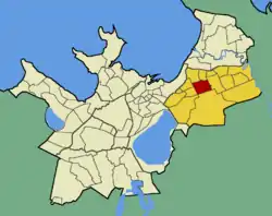 Laagna within Lasnamäe District.