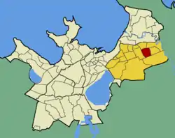Mustakivi within Lasnamäe District.