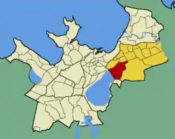 Ülemiste within Lasnamäe District.