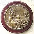 Tampion of the French submarine Émeraude
