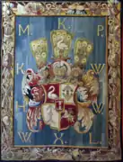 Tapestry with the arms of Michał Kazimierz Pac, Jan Leyniers, Brussels, 1667–1669