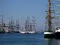 Cherbourg, France tall ship race, 2005