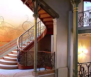 Hôtel Tassel (Brussels, Belgium), 1894, by Victor Horta