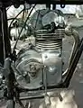 Tehuelche engine side view of gear change