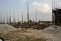 Vrindavan Chandrodaya Mandir under construction