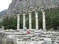 Image 1The Temple of Athena at Priene, an ancient site near Turunçlar in Aydın province.