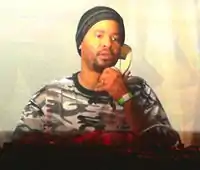 Terrence Parker DJing at K4 club in Slovenia.