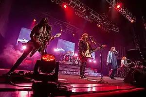 Tesla live at The House of Blues in Houston, Texas on April 4, 2019