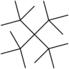 Skeletal formula of tetra-tert-butylmethane