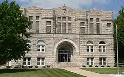 Thayer County Courthouse in Hebron