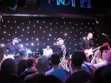 The Primitives performing in Liverpool on 23 May 2012