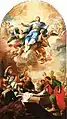 The Ascension of Mary (1737), high altarpiece at the Stiftskirche Wilhering
