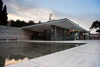 Barcelona Pavilion (Barcelona, Spain), by Ludwig Mies van der Rohe, 1929