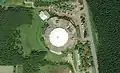 Satellite view of Quardome The Boon (.mw-parser-output .geo-default,.mw-parser-output .geo-dms,.mw-parser-output .geo-dec{display:inline}.mw-parser-output .geo-nondefault,.mw-parser-output .geo-multi-punct{display:none}.mw-parser-output .longitude,.mw-parser-output .latitude{white-space:nowrap}39°47′41.3″N 140°13′22.5″E﻿ / ﻿39.794806°N 140.222917°E﻿ / 39.794806; 140.222917)
