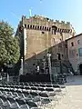 The Grimaldi castle museum in Haut-de-Cagnes