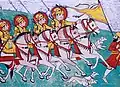 The Four Sons (Sahibzadas) of Guru Gobind Singh. Circa 19th century, paint on paper, Government Museum and Art Gallery, Chandigarh
