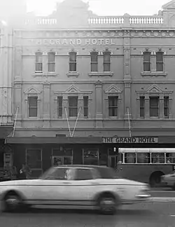 The Grand Hotel at Broadway Sydney in the 1970s