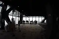 Southwest corner of the observation deck in 2015