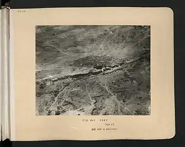Jidali fort clearly visible from 100&nbsp;ft