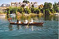The Vintners starting swan upping, at Sunbury, 2004