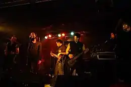 The Foreshadowing during a live performance in Rome