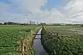 The river Bergbeek at the Weg naar Sint-Kruis