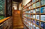 The way to the second floor