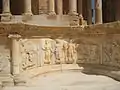 Bas-Relief (on bottom of stage), theater