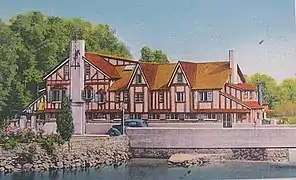 Historical Postcard of the Tide Mill Tavern