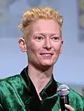 Photo of Tilda Swinton in 2008.