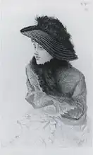Portrait of Mrs N, also known as La Frileuse, 1876