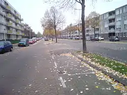 The Tochtenweg in Rotterdam-Zevenkamp.