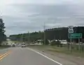 Welcome sign on WIS 86