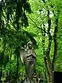 Tombstone angel in Turku cemetery