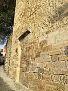 S. Lourenço tower, looking out through former gate from inside cerca fernandina.