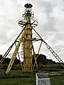 A stub mast in Recife - the only one preserved in its original form. .mw-parser-output .geo-default,.mw-parser-output .geo-dms,.mw-parser-output .geo-dec{display:inline}.mw-parser-output .geo-nondefault,.mw-parser-output .geo-multi-punct{display:none}.mw-parser-output .longitude,.mw-parser-output .latitude{white-space:nowrap}8°04′42″S 34°55′35″W﻿ / ﻿8.078434°S 34.9263243°W﻿ / -8.078434; -34.9263243