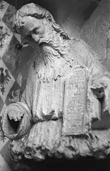 Statue of Moses, ca. 1390, Toruń, Poland
