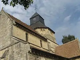 The church in Touques