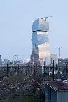 Tours Duo, skyscrapers designed by Jean Nouvel, March 28, 2021