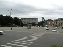 Partizansk town center