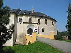 Tršice Castle, currently municipal office