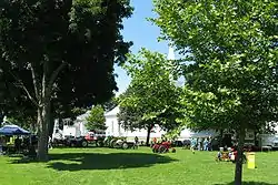Tractor show on the Common